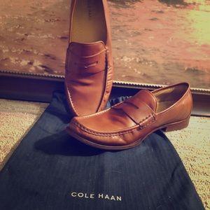Cole Haan Penny Loafers.